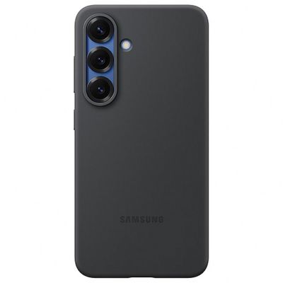Samsung Silicónové puzdro pre Samsung Galaxy S25 Čierna