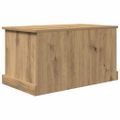 vidaXL Úložné boxy dub artisan 70x40x38 cm kompozitné drevo