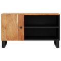 vidaXL TV skrinka 80x33x46 cm masívna akácia a spracované drevo