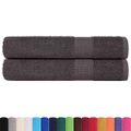 vidaXL Uteráky FROGN 2 ks antracitové 100x200 cm 360 g/m²