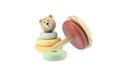 Nasadzovacie krúžky Macko Pastel