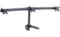 Neomounts FPMA-D700DD3/Držák displeje/na stůl/10-27"/stojan+průchodka/VESA 100X100/nosn. 3x8kg/3 displeje/černý Stojan, VESA, stolní, pro 3 ploché monitory, úhloprícka 10"-27", otácení 45°, rotace 360°, nosnost 24kg, cerný