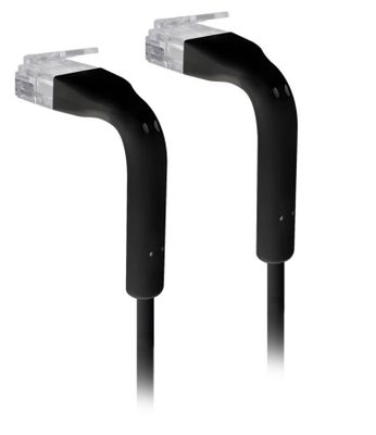 Ubiquiti U-Cable-Patch-1M-RJ45-BK, UniFi Ethernet Patch Kábel, 1,0m, Cat6, čierny