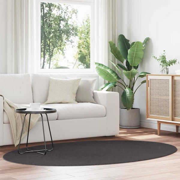 vidaXL Kusové koberce HUARTE Antracit 140 x 200 cm 100% polyester