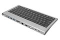Digitus Dokovacia stanica USB-C (10 portov) + klávesnica (GER), HDMI, VGA, 3x USB 3.0, 2x čtečka karet, 2x USB-C, RJ45, z