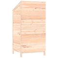 vidaXL Záhradná kôlňa 55x52x112 cm masívne jedľové drevo