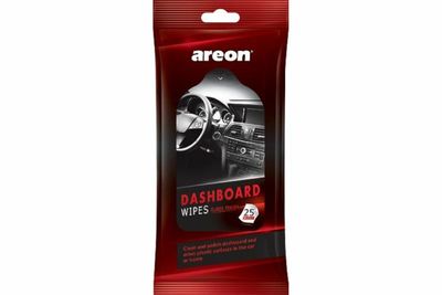 CWW02 Areon Car Wipes Dashboard vlhčené utierky na palubovú dosku, 25 ks/bal