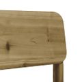 VidaXL záhradná stolička 60x52,5x72 cm Impregnovaná borovica