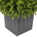 vidaXL Eukalyptová tráva veža Zelená 27 x 27 x 90 cm Plast