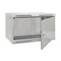 SOLARIX Nástenný rozvádzač SENSA 9U 400mm, plech