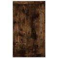 vidaXL Kockové police 4 ks dymový dub 80x15x26,5 cm spracované drevo
