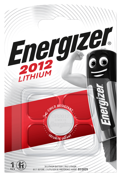 Energizer CR2012 1ks lítiová gombíková batéria 58mAh 3V 1ks EN-E300164200