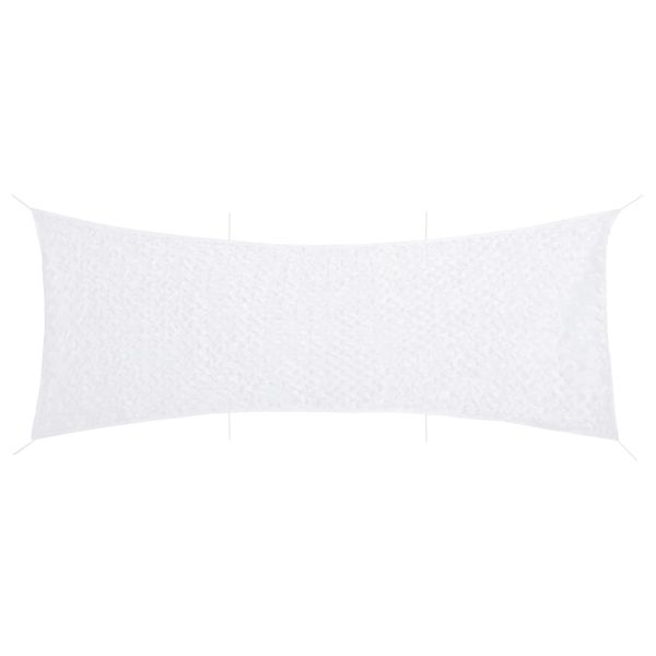 vidaXL Maskovacia sieť s úložnou taškou 623x203 cm biela