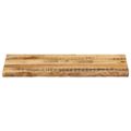 vidaXL Stolová doska živá hrana 100x40x3,8 cm masívny surový mangovník