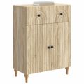 vidaXL Servírovacia skriňa Dub sonoma 66 x 34,5 x 90 cm