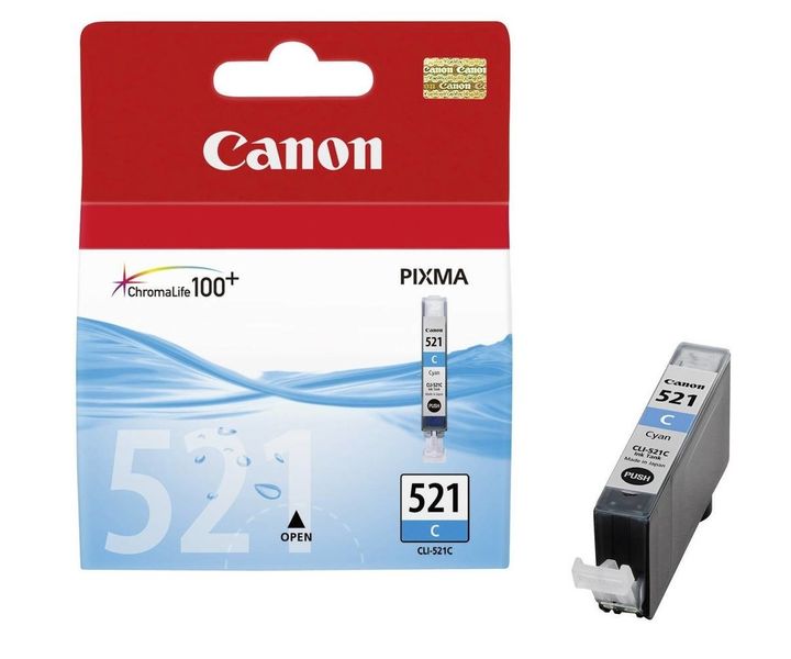 Canon CLI-521C, azúrový