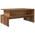 vidaXL Konferenčný stolík Staré drevo 90 x 55 x 42,5 cm