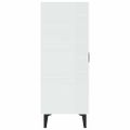 vidaXL Komoda lesklá biela 70x34x90 cm spracované drevo