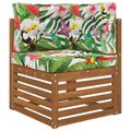 vidaXL Vankúš na vonkajšiu pohovku Polyester farebné 60 x 60 cm