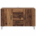 vidaXL Servírovacia skriňa Staré drevo 100 x 36 x 60 cm