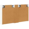 vidaXL Set kabinetov do kúpeľne 3 ks 120 x 14,5 x 70 cm