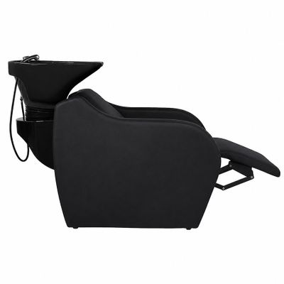 Luxusný kadernícky umývací box s masážnou funkciou WISP ROLL Black