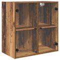 vidaXL Nástenná skrinka 68 x 37 x 68,5 cm Kompozitné drevo Staré drevo