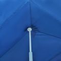 vidaXL Skladací párty stan s 8 bočnými stenami 870x291x315 cm modrý