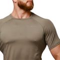 Bežecké tričko Pulse Vetiver - GymBeam, veľkosť L, veľkosť oblečenia L