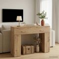 vidaXL Konferenčný stolík Dub artisan 102 x 35 x 75 cm