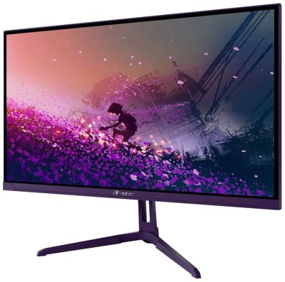 AROZZI NOVA herní monitor 23,8" 24T1K200 Purple/ LED/ 1920x1080/ 200Hz/ IPS/ 1000:1/ 1ms/ HDMI/ DP/ fialový LED monitor, herní, 23,8", IPS, 1920×1080, 16:9, 1ms, 200Hz, HDMI, DisplayPort, repro, fialový, en. tr. E