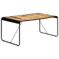 vidaXL Jedálenský stôl 180x90x76 cm surové masívne mangovníkové drevo