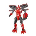 Robot rozložiteľný dinosaurus červený