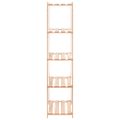 vidaXL Regály s 5 policami 2 ks 80x38x170 cm borovicový masív 250 kg