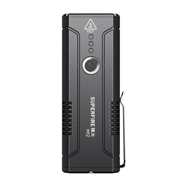Baterka Superfire M12 – 8000 lm, 6 režimov, vodotesná