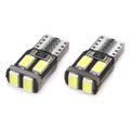 LED CANBUS 6SMD-2 5730 T10 (W5W) White