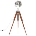 vidaXL Lampa na statíve, mangový masív 165 cm