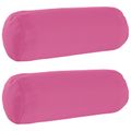 vidaXL Poťah na podložku 2 pcs HEERLEN Ružová Ø 15 x 40 cm Polyester