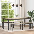vidaXL lavička Sonoma 160 x 35 x 45 cm Kompozitné drevo