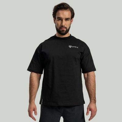 Tričko Oversized Black - STRIX, veľkosť M, veľkosť oblečenia M