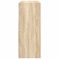 vidaXL Servírovacia skriňa Sonoma dub 116 x 30 x 75 cm