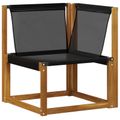 vidaXL Záhradná súprava gaučov 4 ks Prírodná a krémová