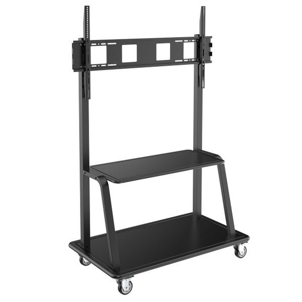 Pojazdný stojan pre televízor / monitor, 60-105, uzamykateľné kolieska, vysoké zaťaženie