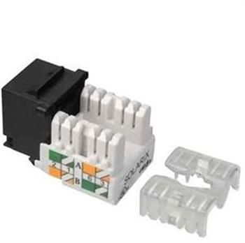 Keystone Solarix CAT5E UTP RJ45 čierna svorkovnica