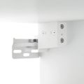 vidaXL Nástenné skrinky 2 ks biele 68x30x20 cm spracované drevo