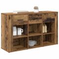 vidaXL Servírovacia skriňa Staré drevo 100 x 30 x 59,5 cm