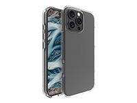 Zadný kryt pre mobilný telefón - plast - priehľadná - pre Apple iPhone 16 Pro Max