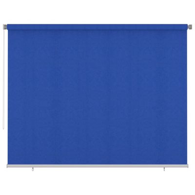 vidaXL Vonkajšia zatemňovacia roleta 300x230 cm modrá HDPE