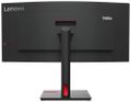 Lenovo ThinkVision/T34w-30/34"/VA/3440x1440/60Hz/6ms/Black/3R LED monitor, prohnutý, 34", VA, 3440×1440, 21:9, 350cd/m2, 3000:1, 4ms, HDMI, DisplayPort, 4× USB, USB-C, LAN, VESA, černý, en. t