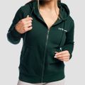 Dámska mikina Zipper Hoodie Pine - GymBeam, veľkosť M
